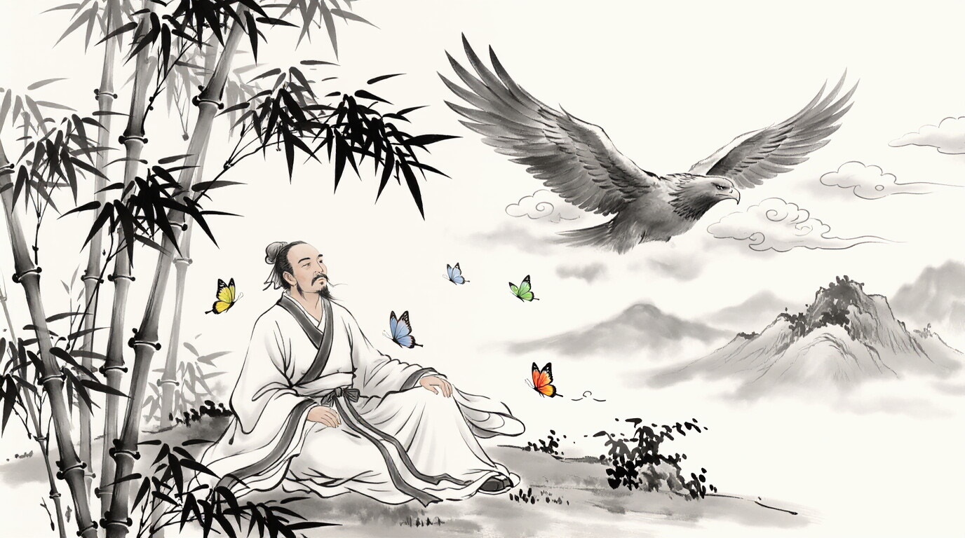 道家篇之庄子 逍遥游与万物齐一之境