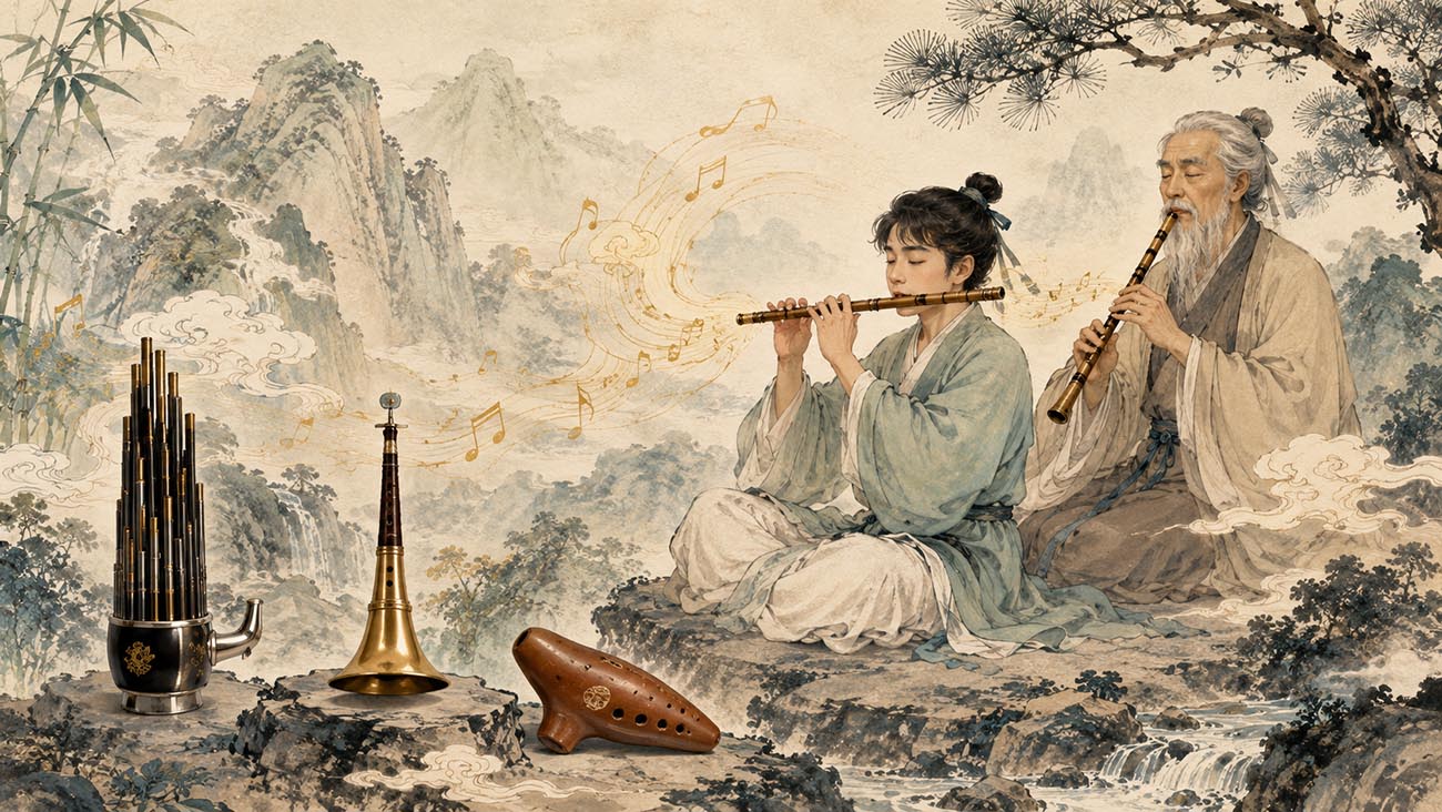 吹、拉、弹、打:中国民族乐器的基本分类