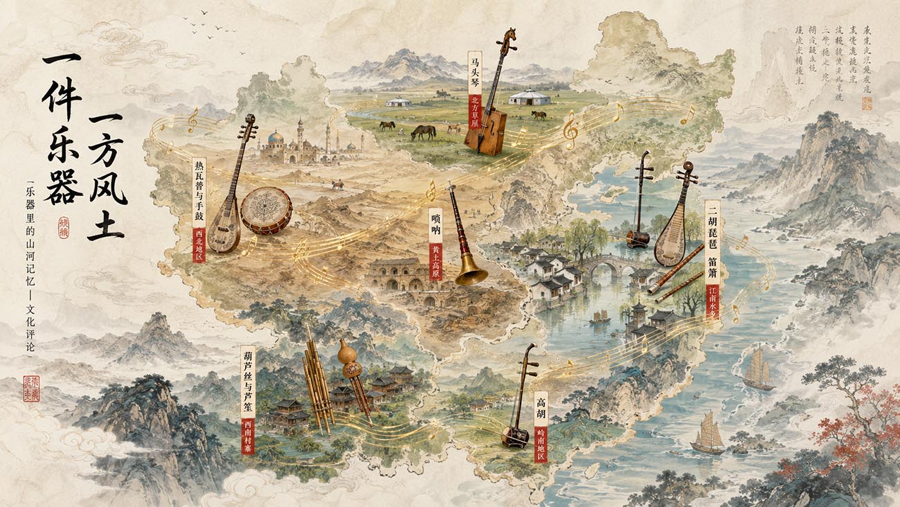 一件乐器,一方风土:中国民族器乐的地域性