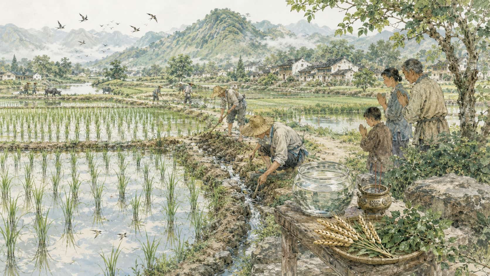 草木虫鱼皆成俗:从小满到生物多样性,看中国人的万物共生观