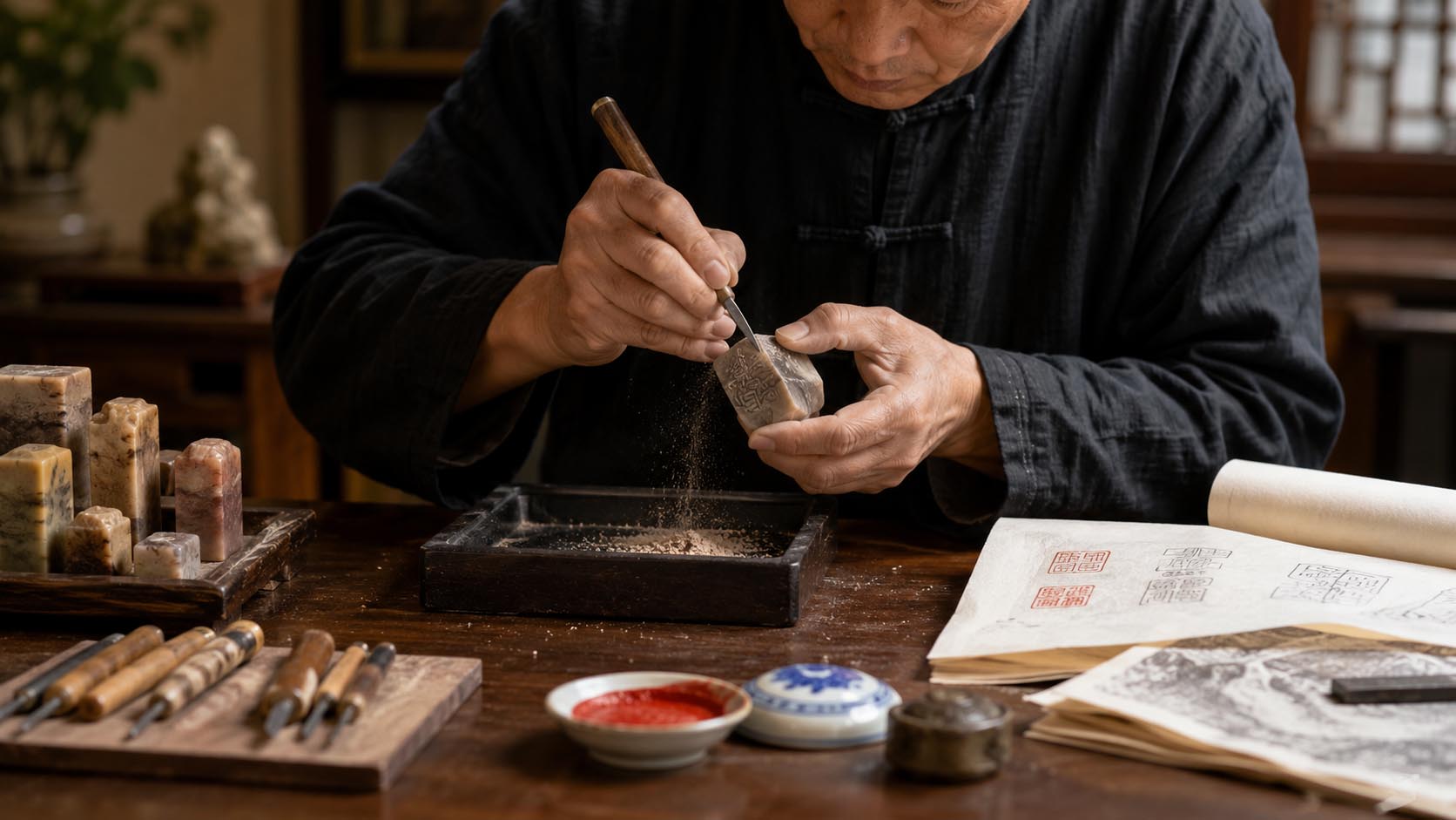 金石永寿:篆刻艺术中的方寸乾坤