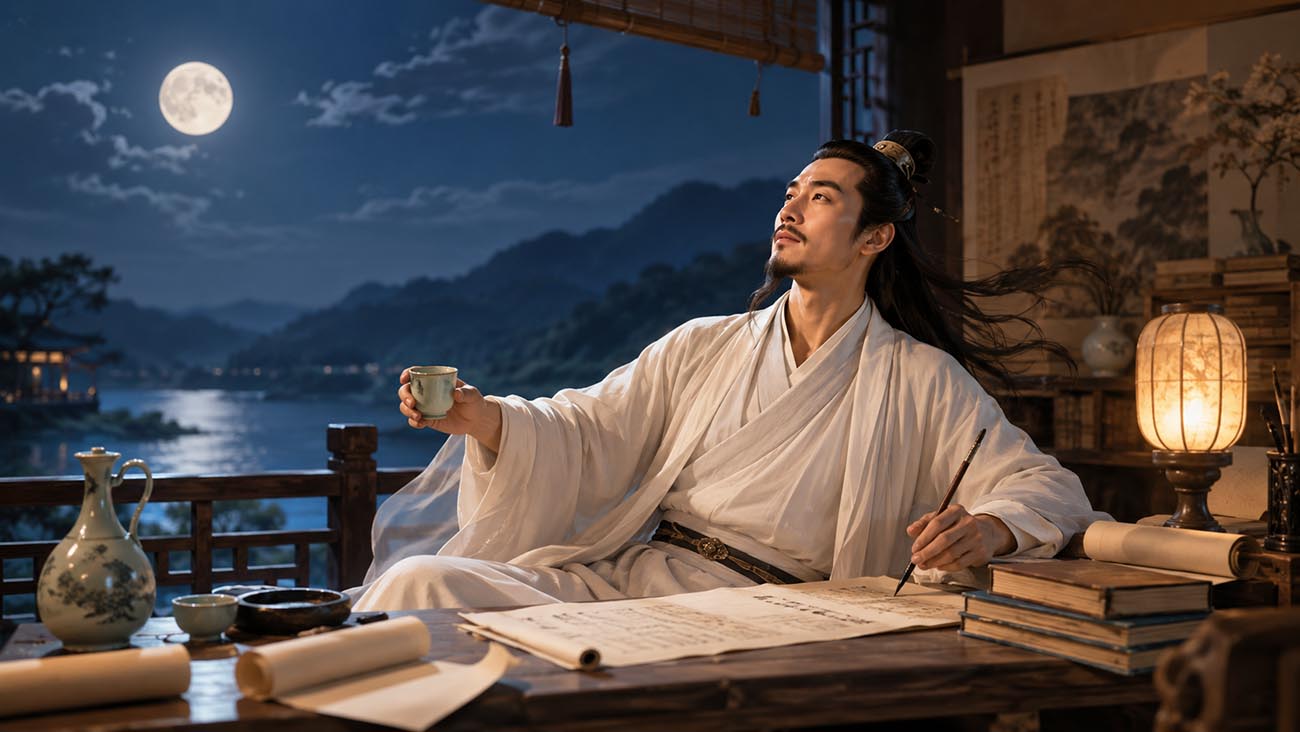 诗酒趁年华:唐代三大诗人的杯中乾坤