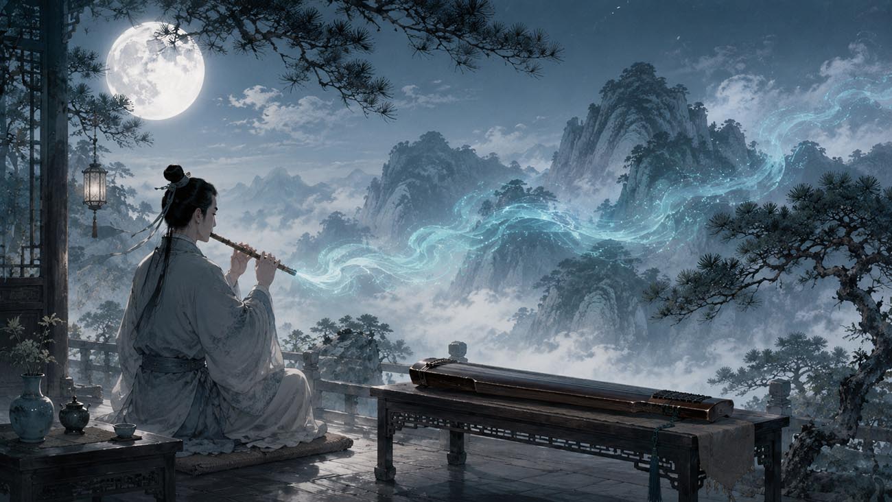 笛箫之声:清越与幽远的东方气韵