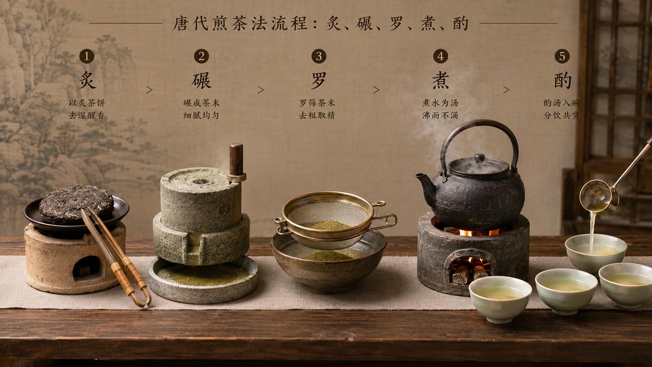 一碗见人情:唐代煎茶法的诗意复刻