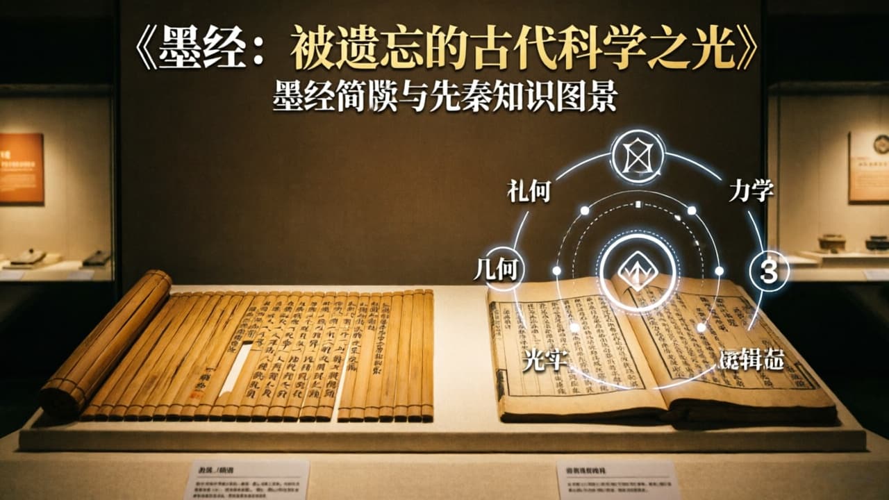 《墨经》:被遗忘的古代科学之光