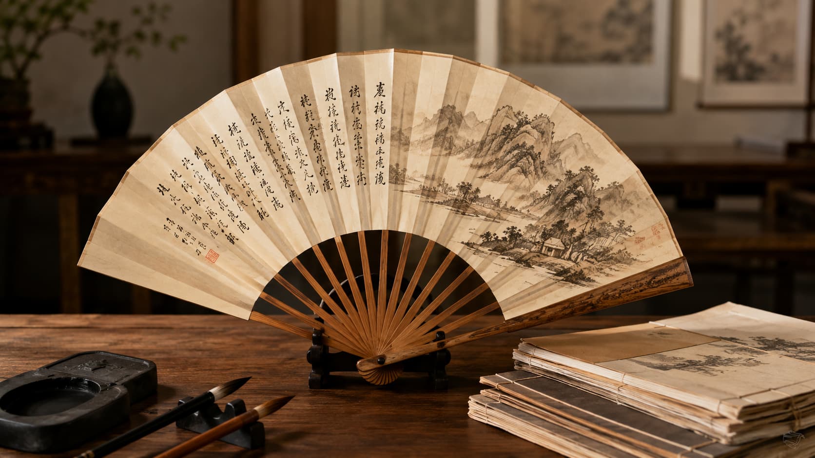 扇底清风来——中国扇面书画的方寸美学