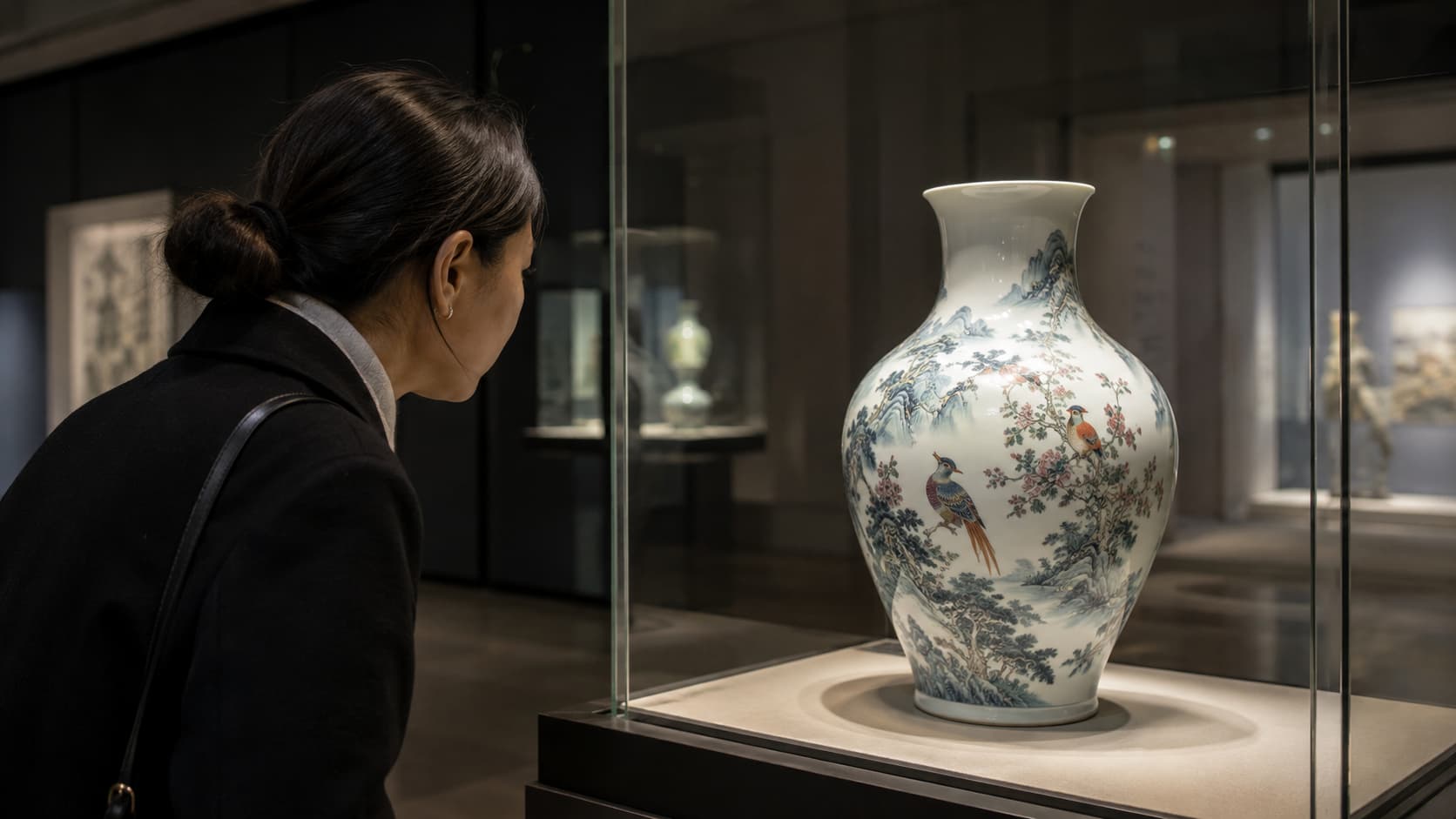 瓷器上的中国画:从釉里红到珐琅彩的彩绘艺术