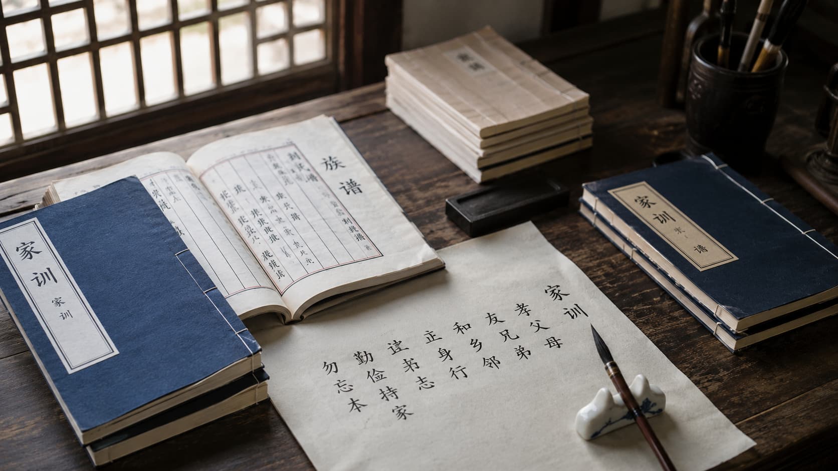 家训里的”惜字”叮咛:从《汪氏家训》到《庭训格言》的家族文化基因