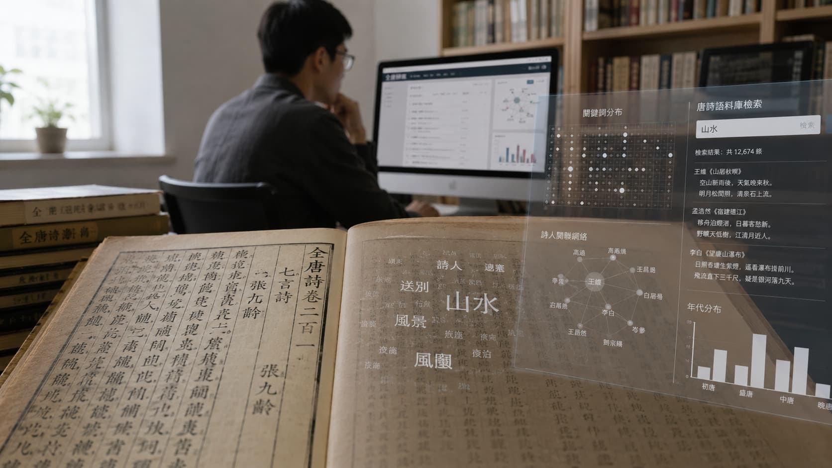 当大数据遇见唐诗——数字人文视角下的古典诗词新读法