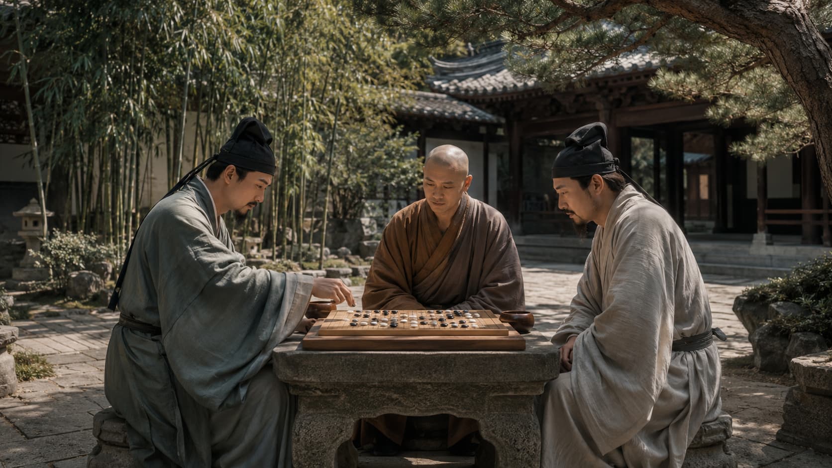 黑白世界里的禅意——围棋与佛学的千年因缘