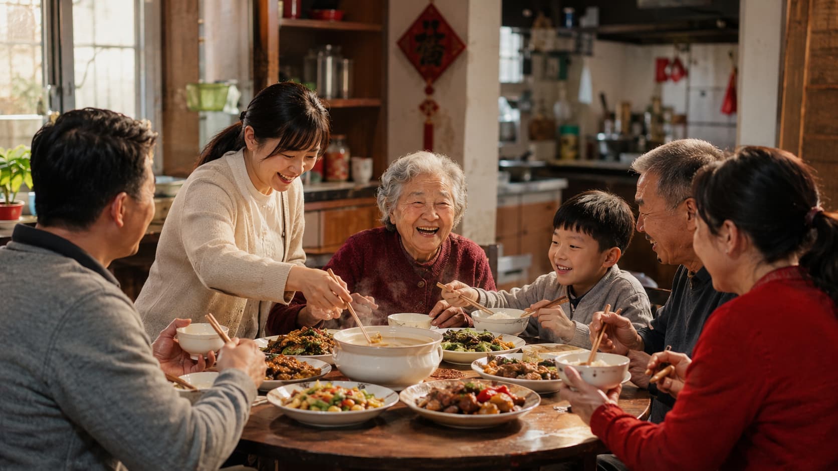 家宴春秋:一餐一饭里藏着的中国家族情感密码