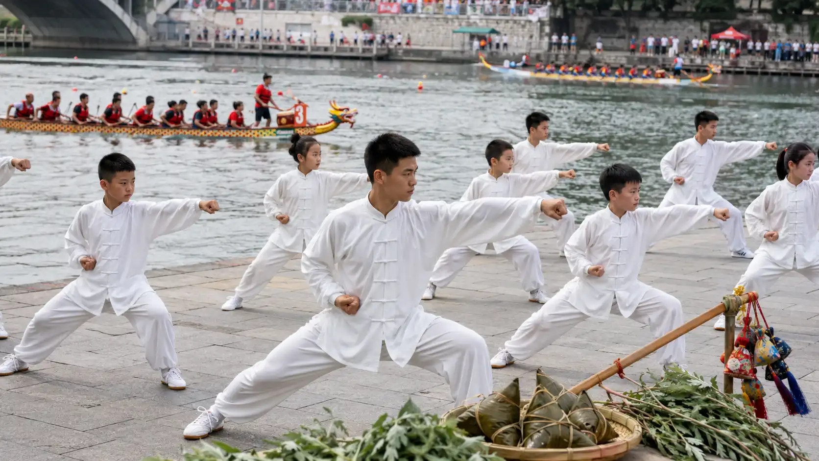 粽香武韵:端午节中的传统武术元素
