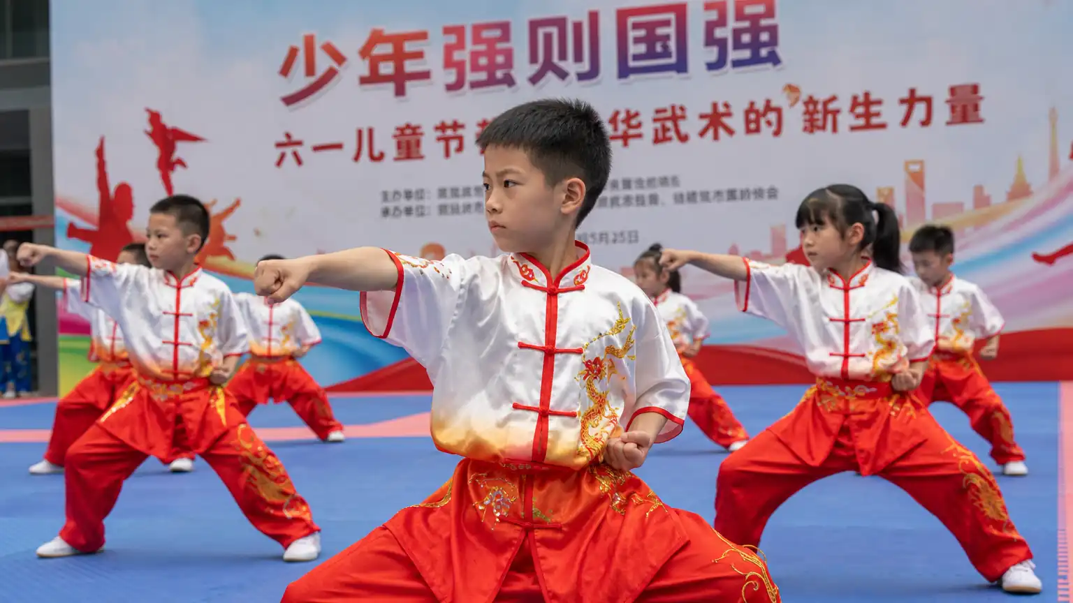 少年强则国强:六一儿童节看中华武术的新生力量