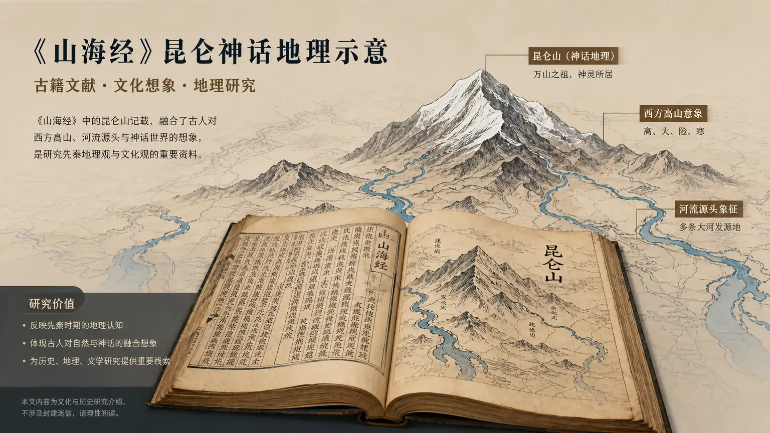 万山之祖出昆仑:神话、地理与华夏的精神原乡