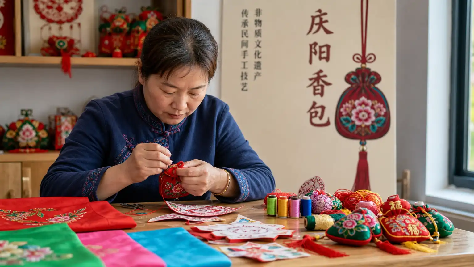 庆阳香包,一脉“香”承:从民俗节庆看千年香包的文化密码
