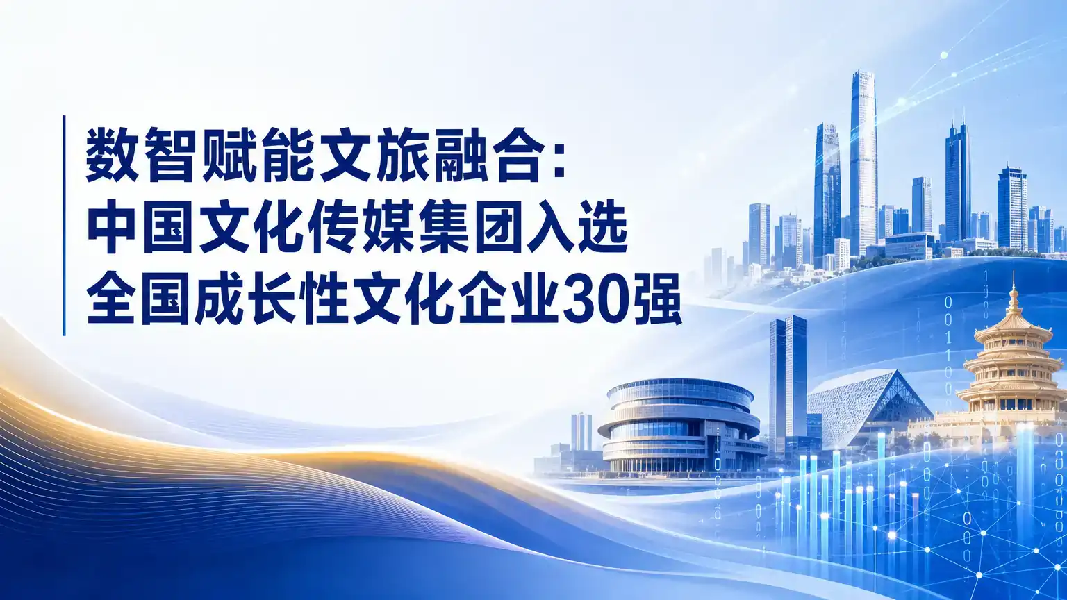 数智赋能文旅融合：中国文化传媒集团入选全国成长性文化企业30强