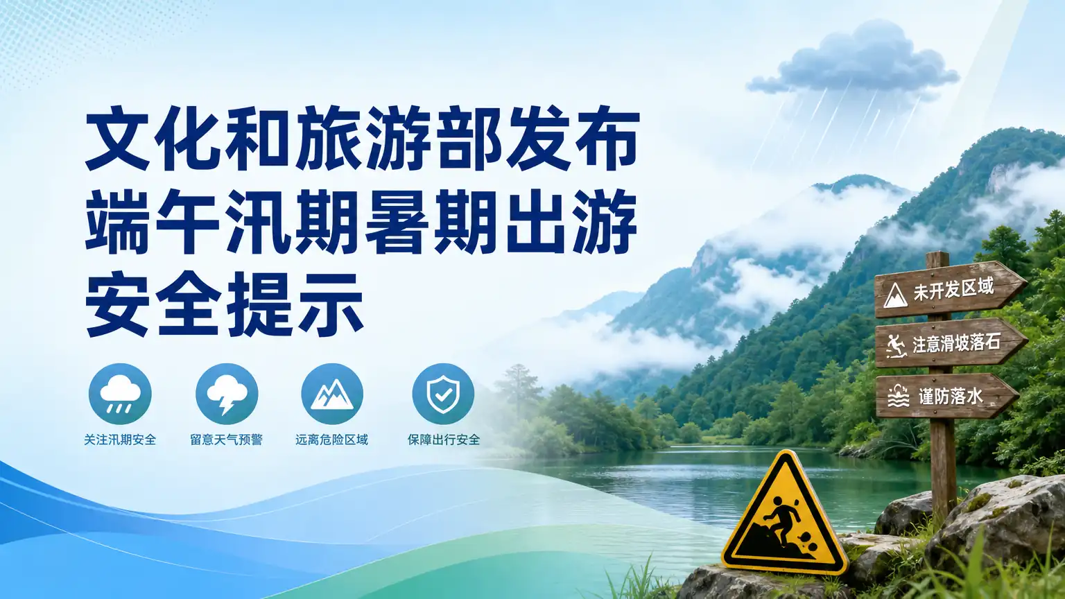 文化和旅游部发布端午汛期暑期出游安全提示