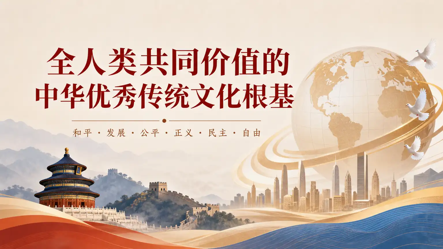全人类共同价值的中华优秀传统文化根基