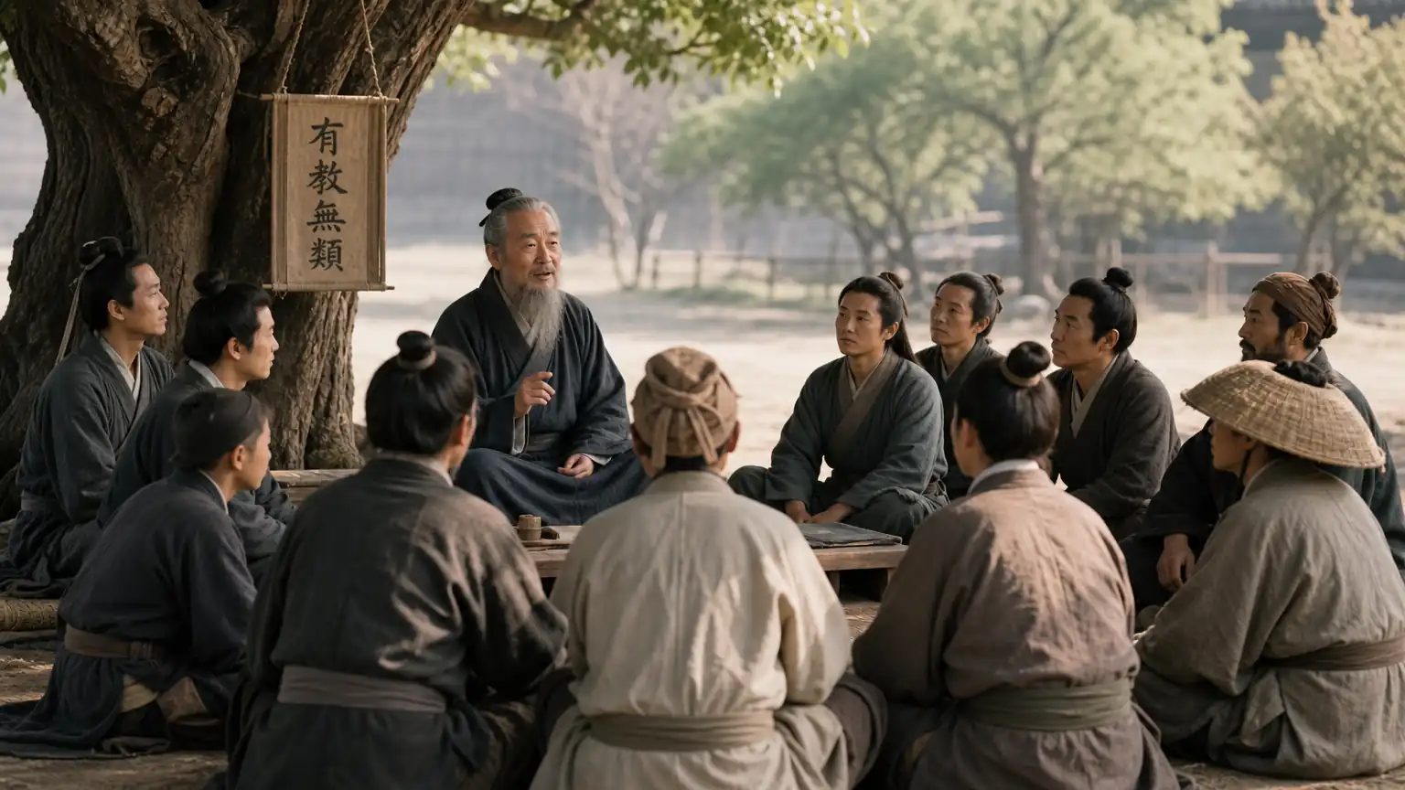 孔子形象的历史生成:从教育家到文化符号