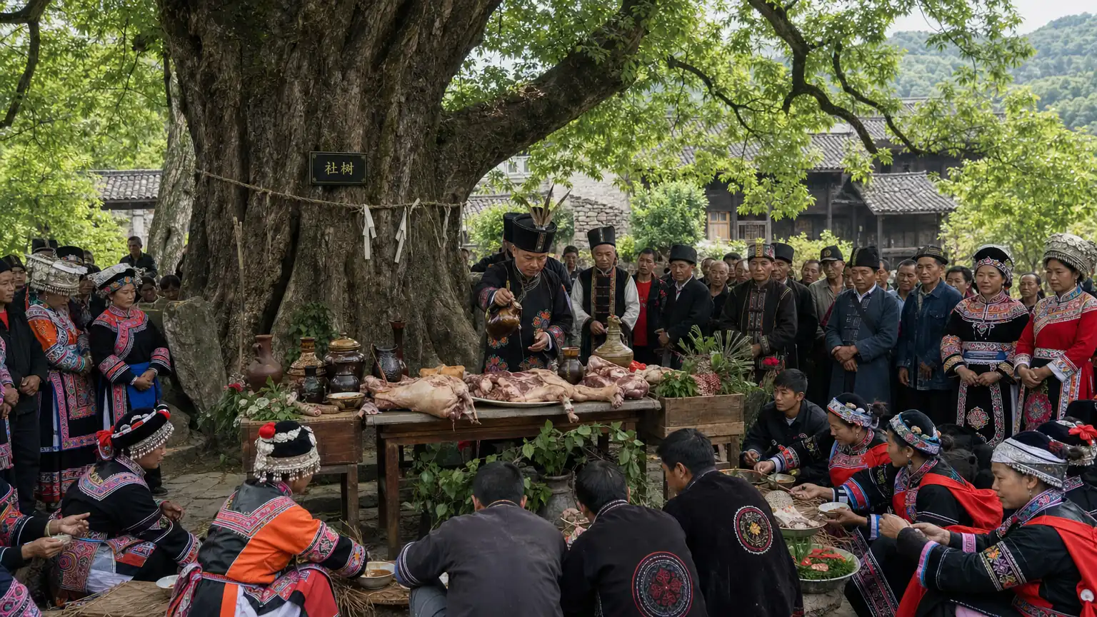 社日:桑柘影斜春社散