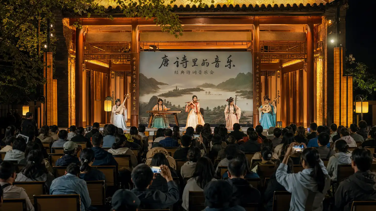 唐诗中的音乐现场