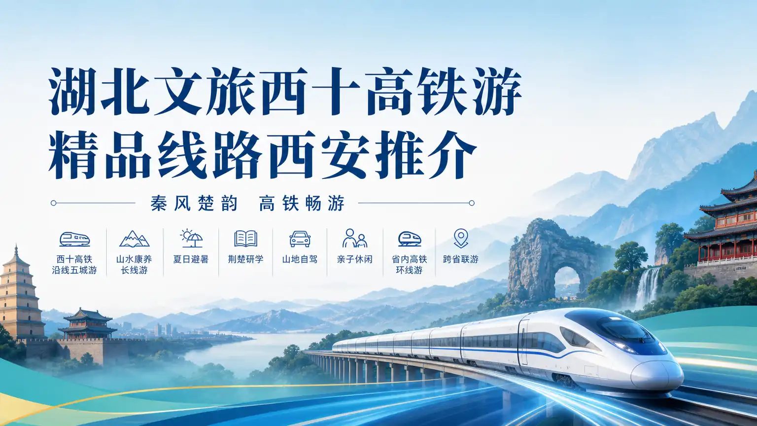 湖北文旅西十高铁游精品线路西安推介
