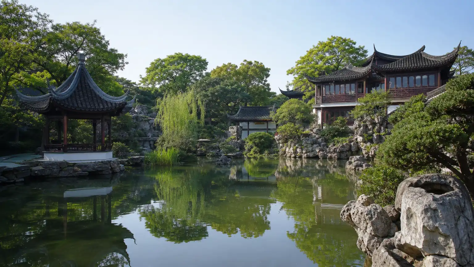 咫尺山林:诗词意境中的中式庭院