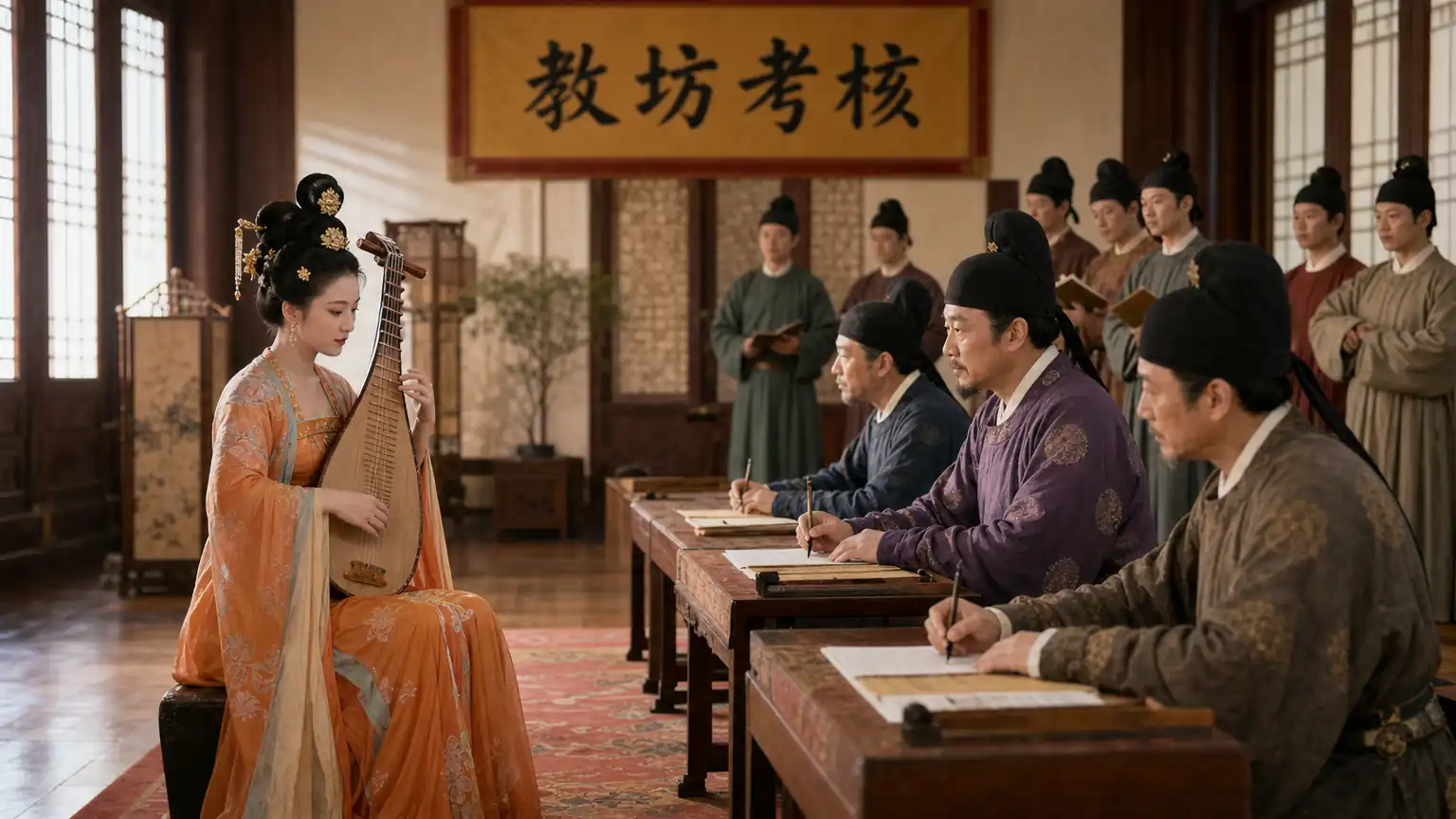 教坊与梨园:唐代音乐人才如何培养