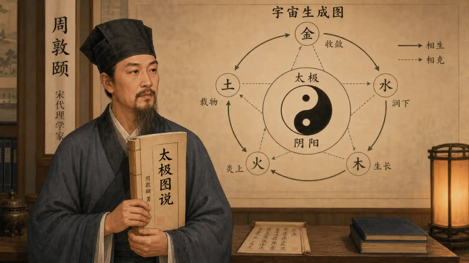 周敦颐太极图说