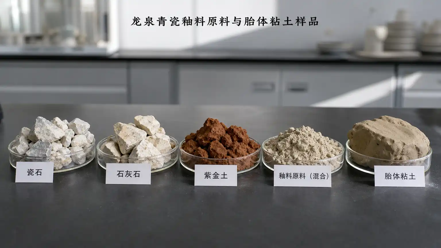 龙泉青瓷开片与釉色控制