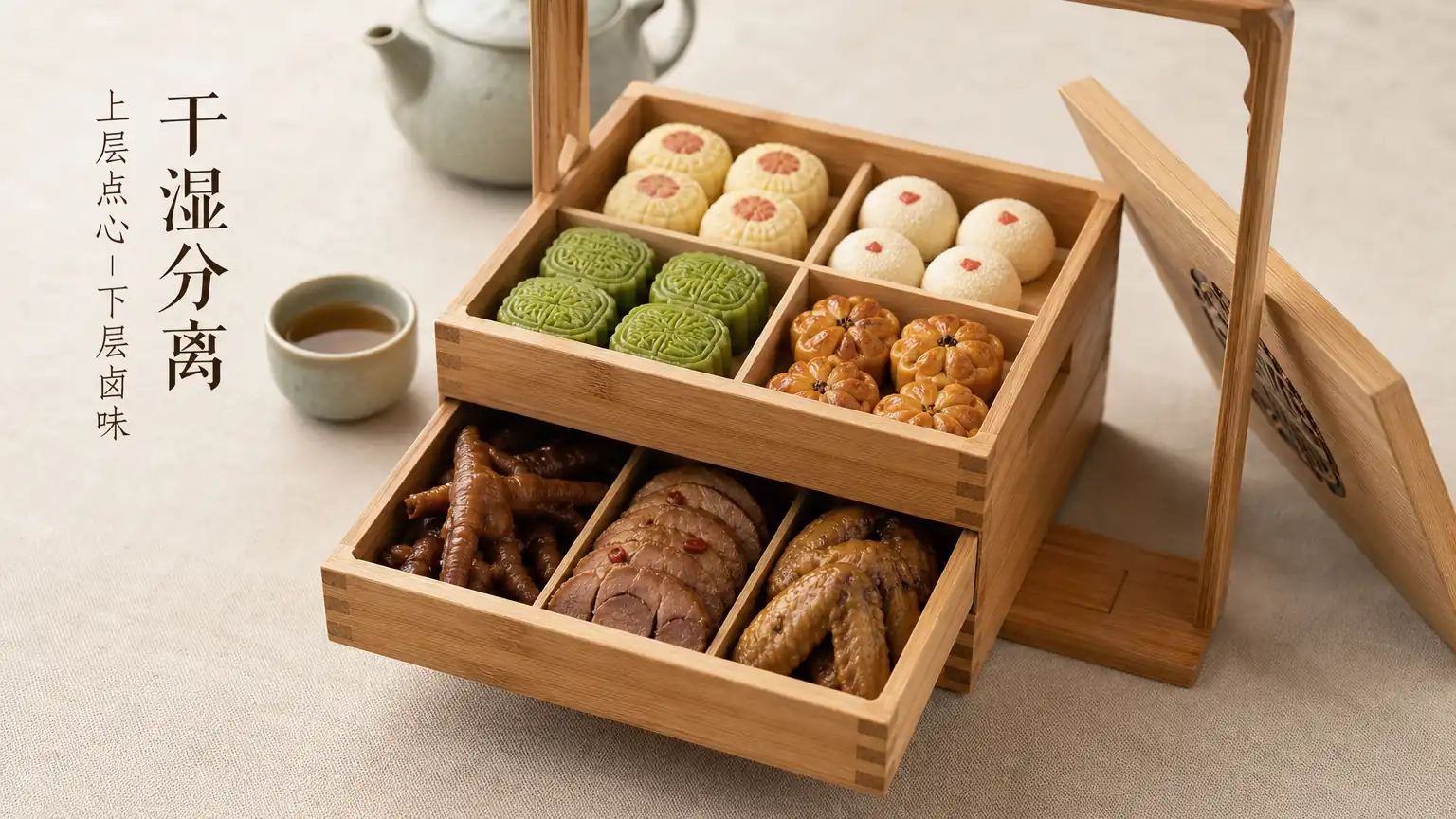 食盒与攒盒:传统饮食中的秩序感