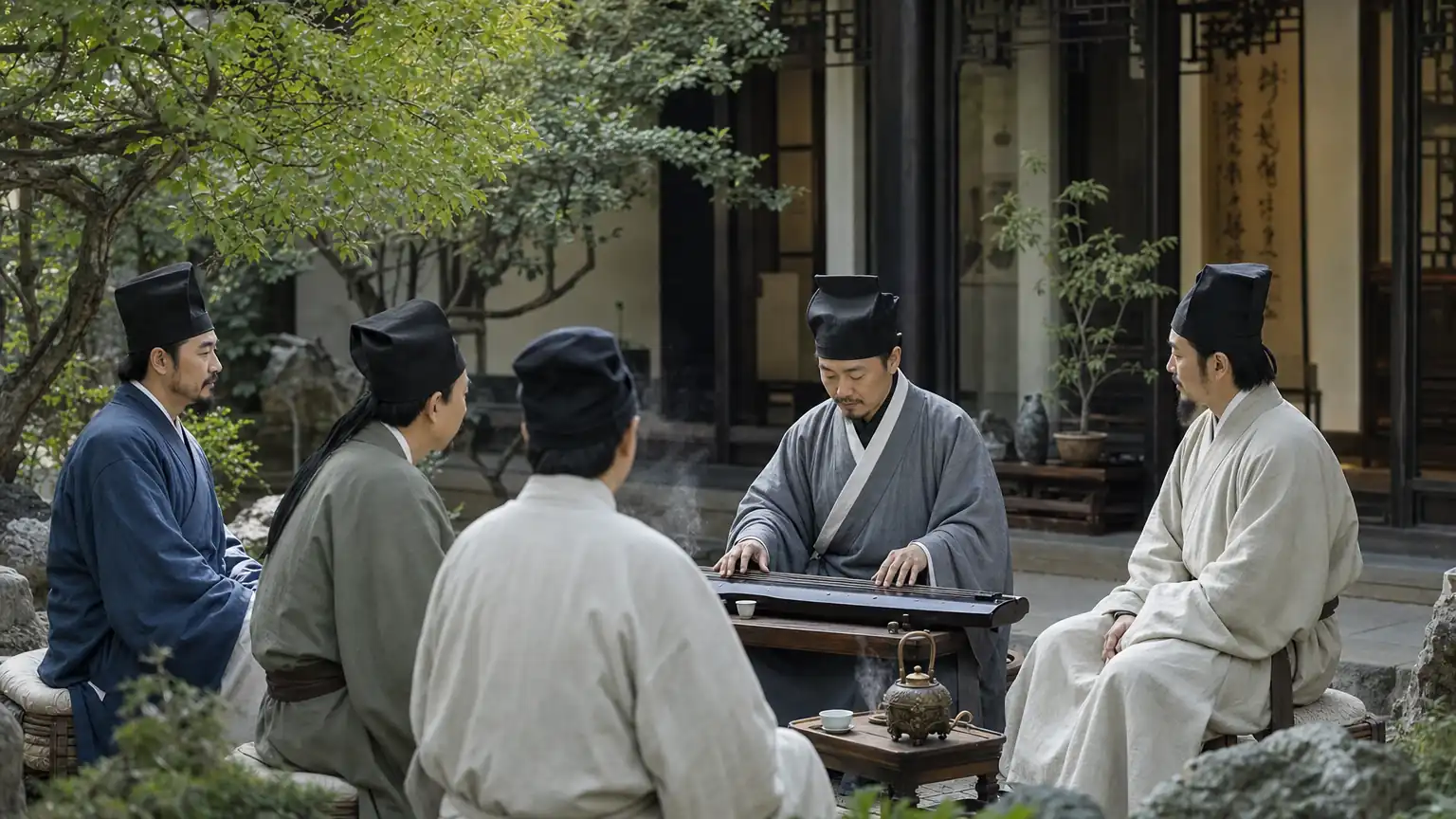 从雅集到茶馆:宋人怎样听音乐