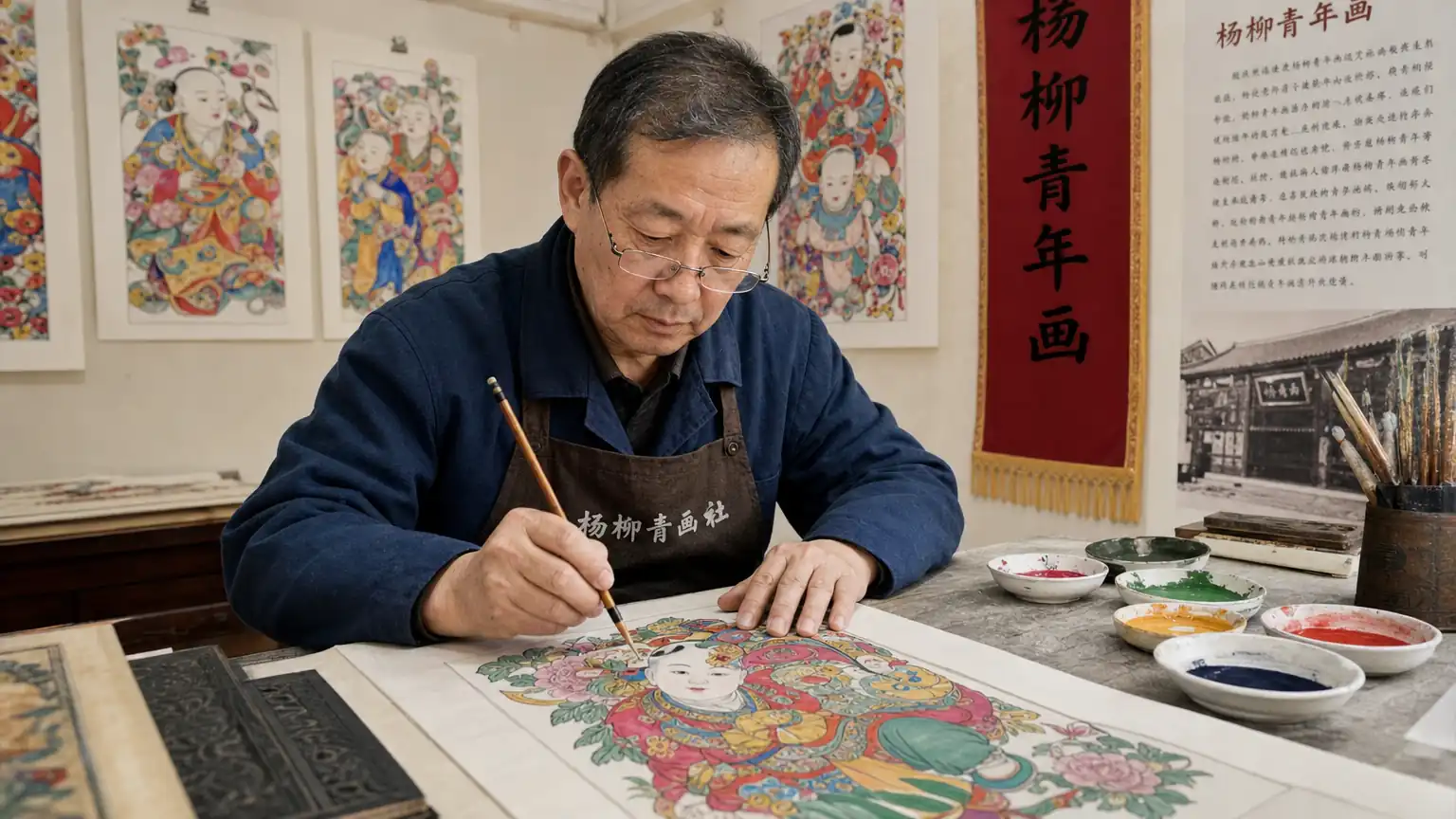 木版年画的地域谱系:从门神到民间审美