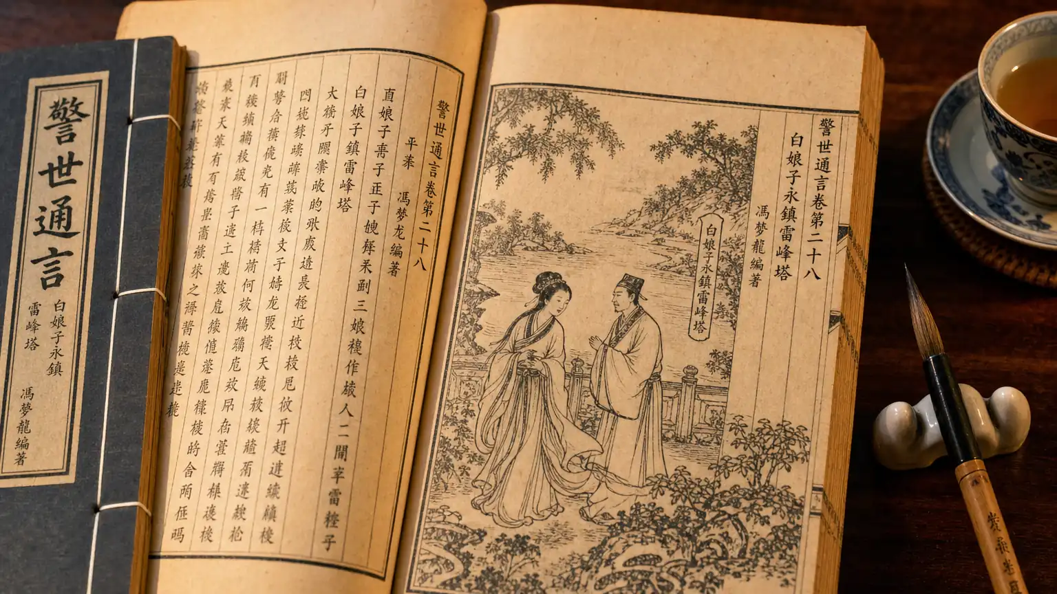 明版话本书籍插图