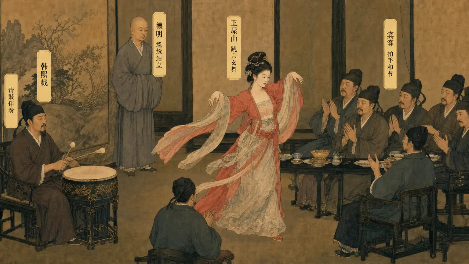 《韩熙载夜宴图》如何读出时代气息