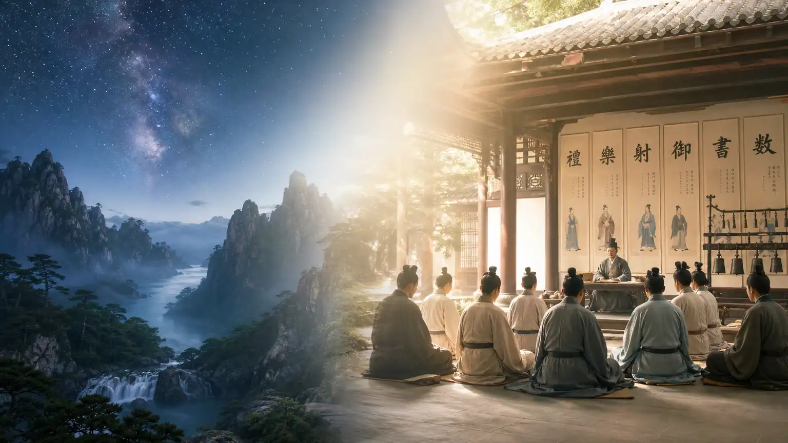 儒道之初:先秦两家思想的对话与互补
