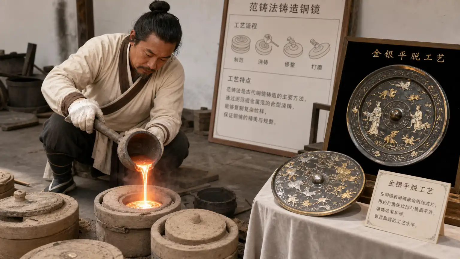 镜子的文化:铜镜纹样与日常礼仪