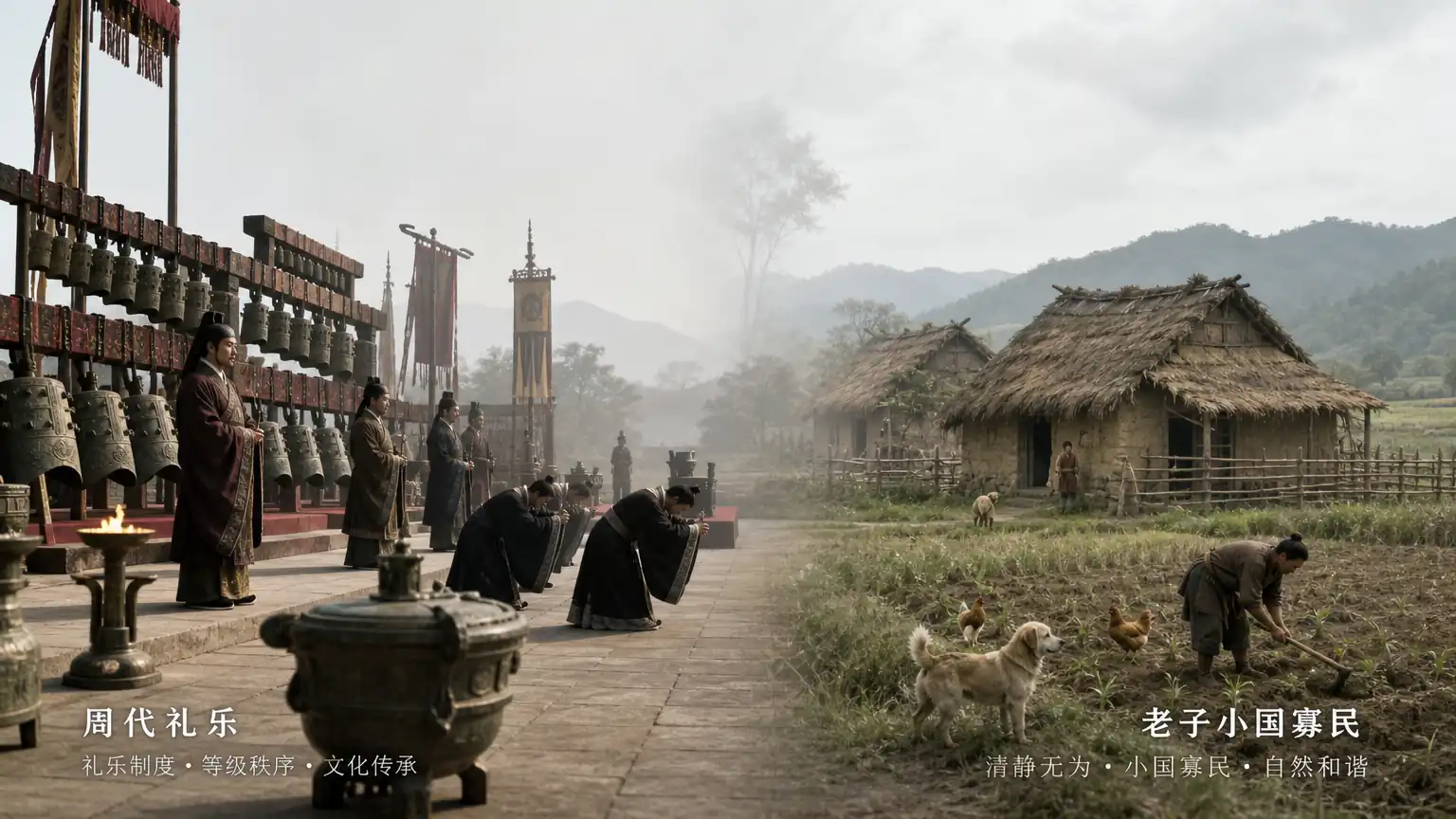 儒道之初:先秦两家思想的对话与互补