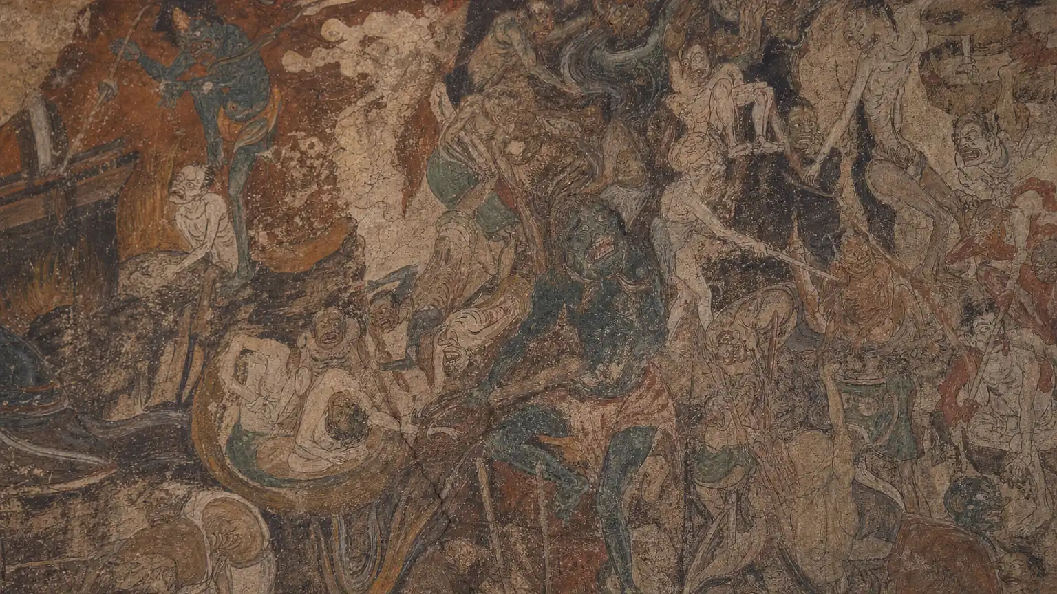 “吴带当风”:画圣吴道子的天衣飞扬与地狱变相