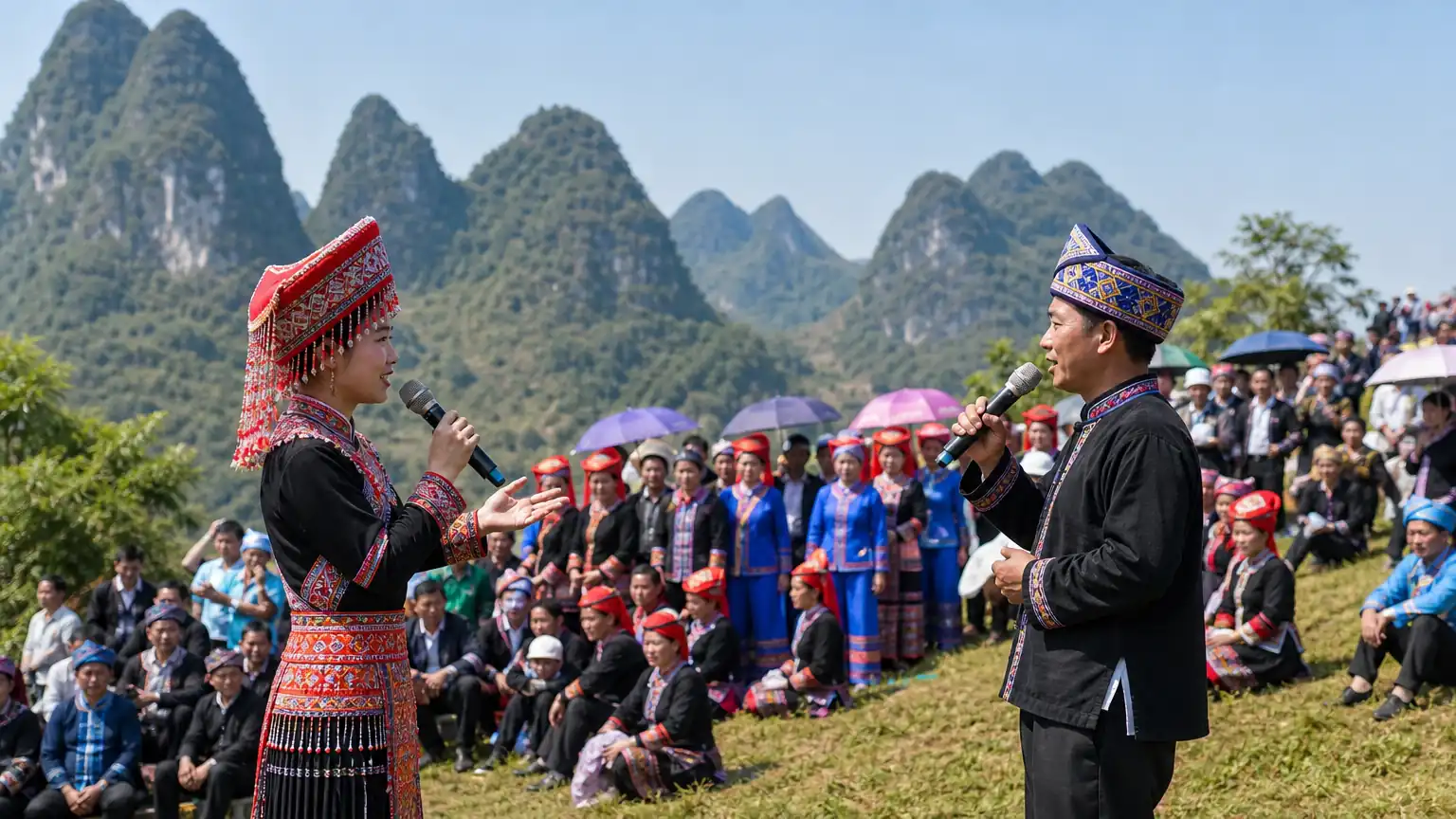 刘三姐传说与地方歌圩文化
