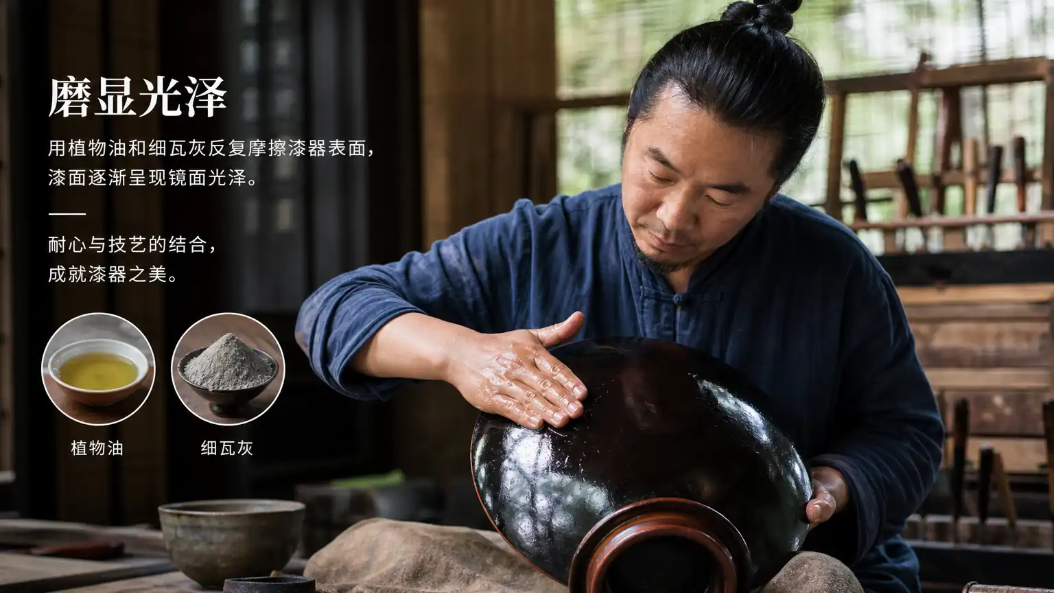 从底胎到推光的工序