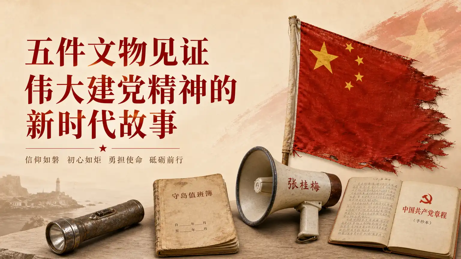 五件文物见证伟大建党精神的新时代故事