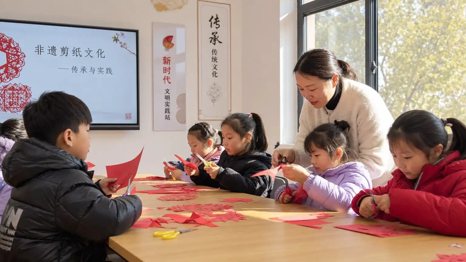 传统工艺与社区公益课堂