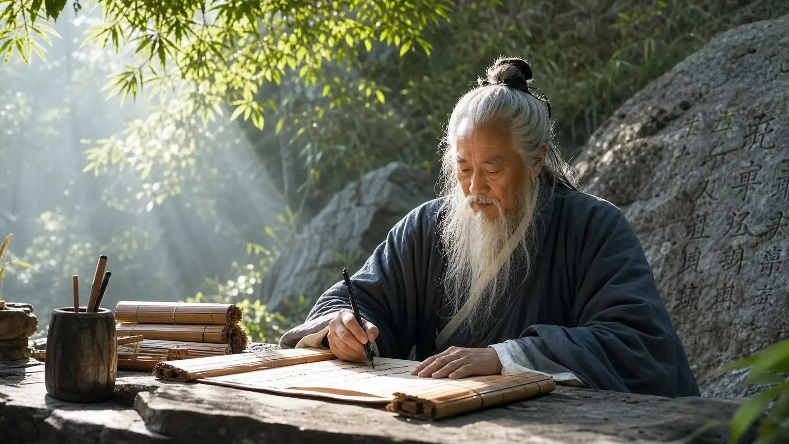 道家思想的源流:从老子到庄子的精神坐标