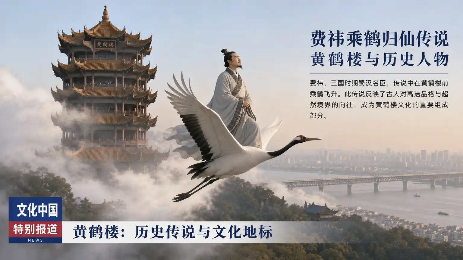 黄鹤楼诗文传说如何塑造名楼记忆