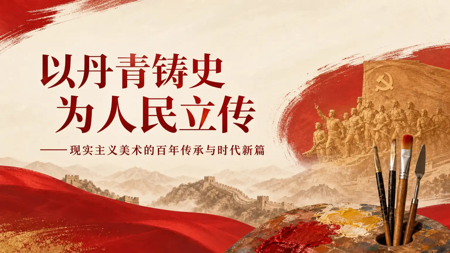以丹青铸史 为人民立传——现实主义美术的百年传承与时代新篇