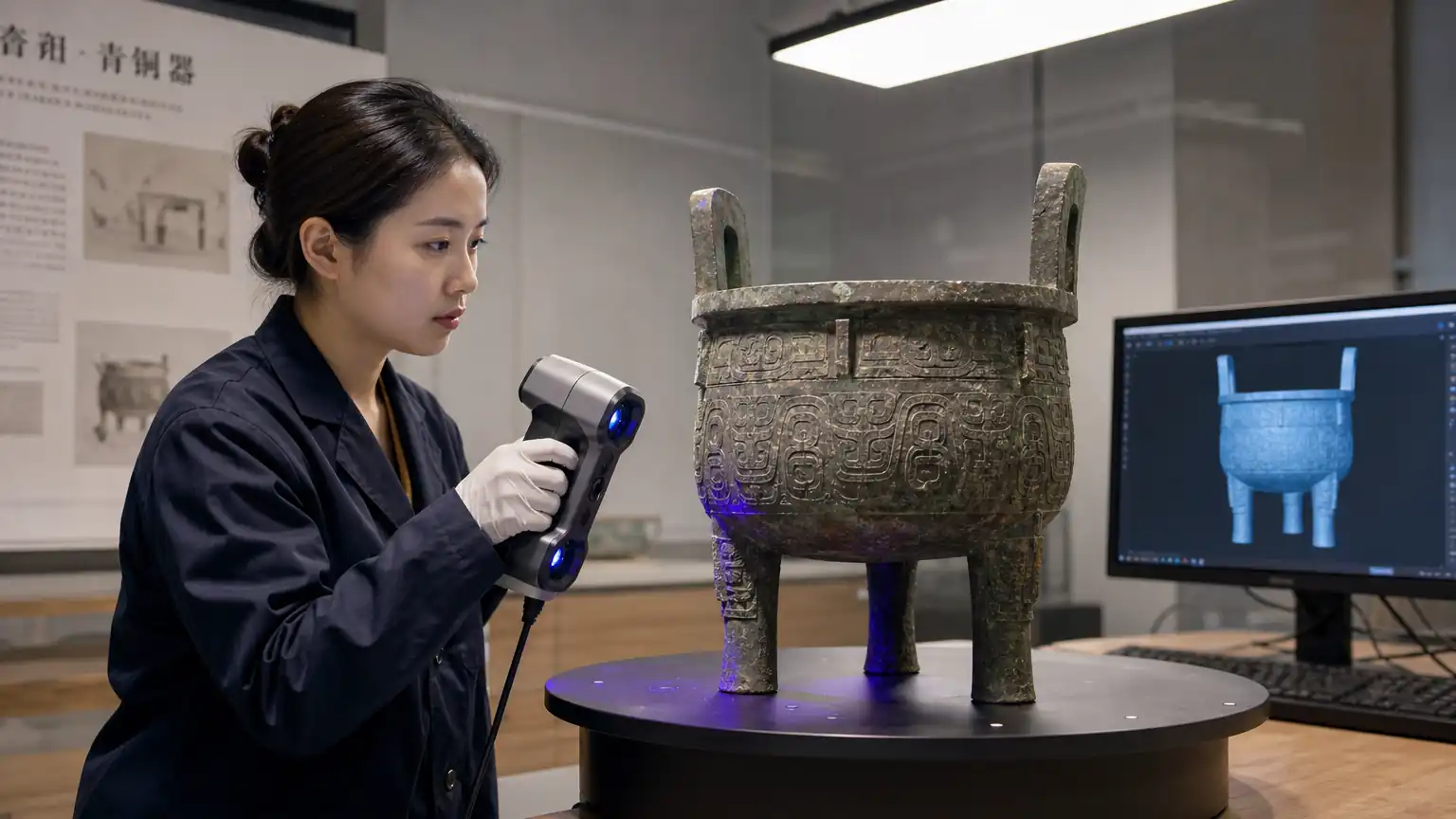 三维扫描如何帮助传统器物留下档案