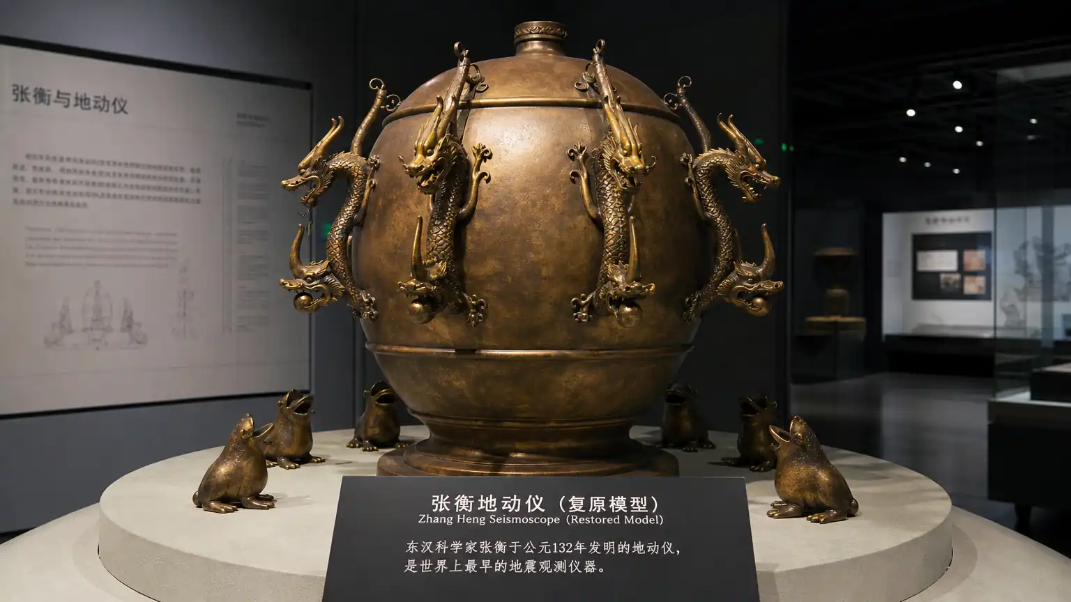 地动仪复原图