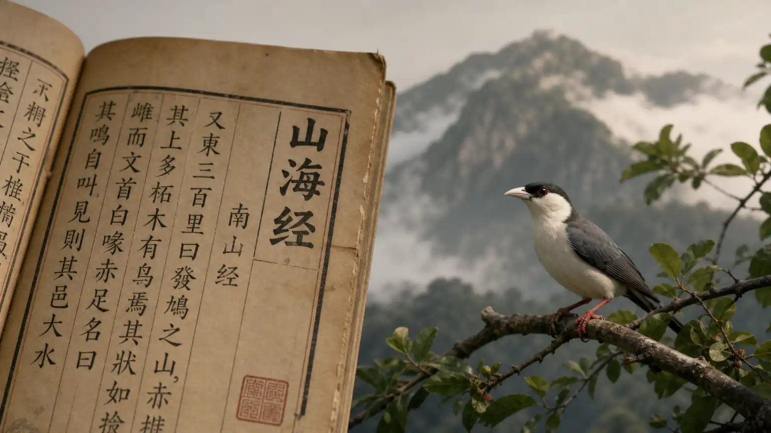 山海经古籍与发鸠山意象