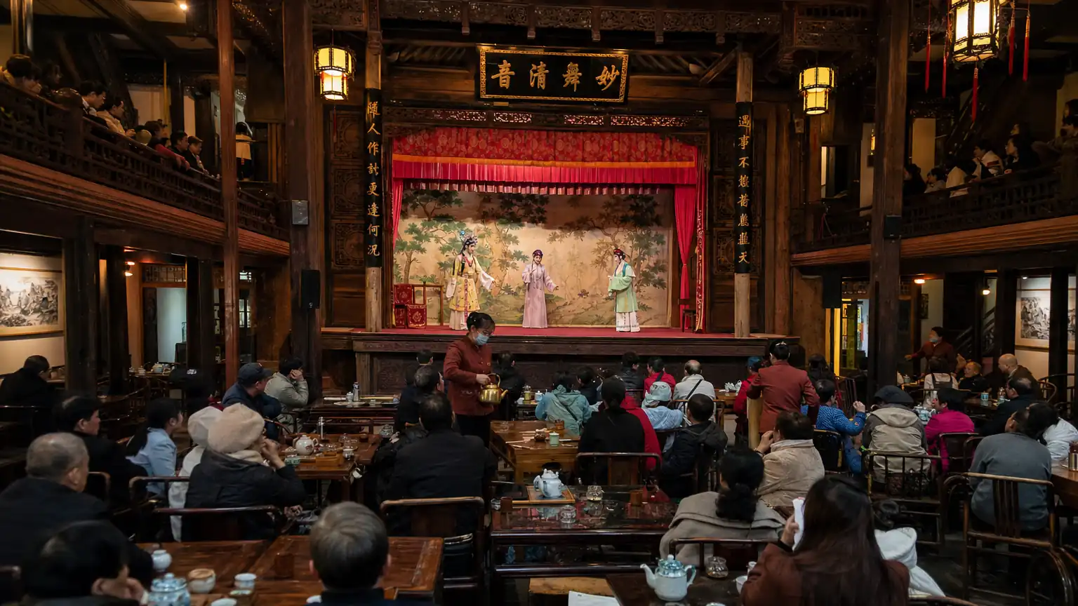 清代戏园里的观众文化